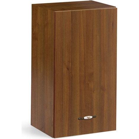 Pensile per cucina componibile noce antico Cm 40x32xH 72 1 anta (1/5)