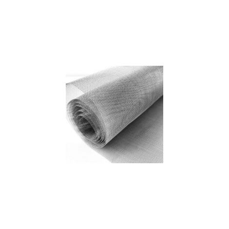 Grille Métallique Fine 60 x 200cm Maille en Acier Inoxydable 304 Grillage Métallique Anti Rongeur Moustique Treillis Métallique Filet anti Insecte Grillage Voliere Jardin Garde Manger (20 Mesh)