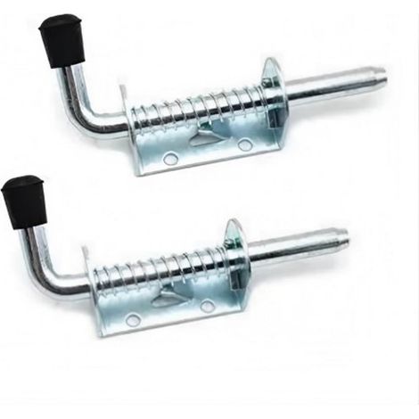 Set di 3 serrature a molla in acciaio inossidabile - Serrature a molla robuste - Adatte per porte di garage, porte da giardino e ante di armadi. (1/5)