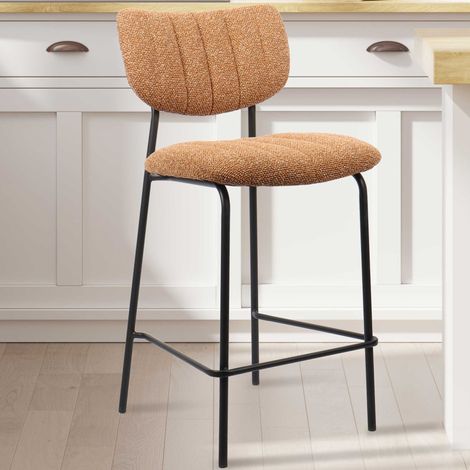 Tabouret de bar Georgi 46 x 53 x 97 cm Orange (1/5)