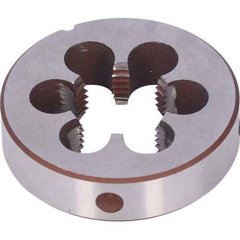 Matrice de filetage G5/8 en acier haute résistance pour tuyauterie, 6 évacuations copeaux, réparation plomberie