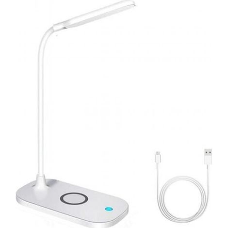 Lampe de bureau sans fil avec réglage tactile à trois niveaux,à une utilisation à l'école,à la maison et dans la chambre à coucher (1/5)