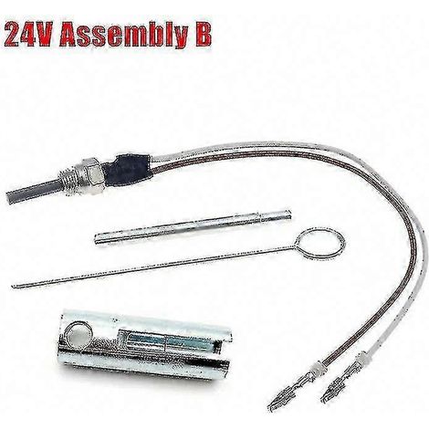 Bougie de préchauffage céramique 12V/24V pour chauffage Eberspacher Hydronic D4WSC D5WSC, kit avec joints, crépine et clé, référence 252106011000 (1/5)