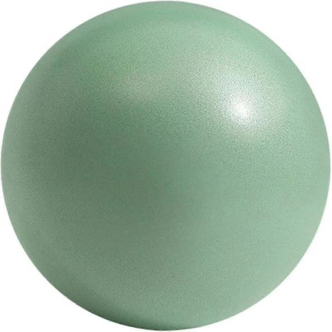 Petit ballon de Pilates, ballon de yoga robuste pour la stabilité, l'entraînement et la pratique de la danse, rose (vert)