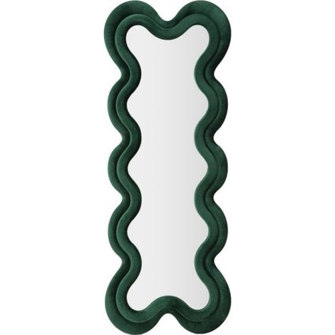 SPECCHIO DA MURO MONICA VERDE CM 58X4X160