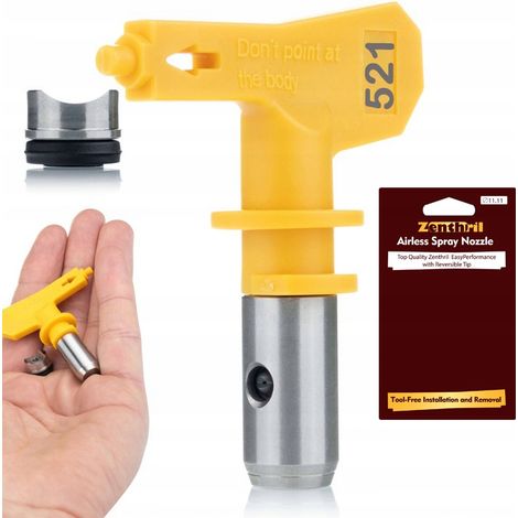 Ugello di Spruzzatura Alta Pressione Modello 521 – Precisione e Durata  Compatibile con Graco, Titan, Wagner  Verniciature Professionali