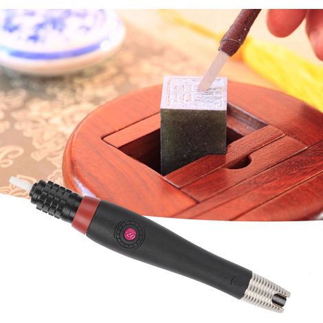 Luftschleifmaschine mit Ultraschall-Schleiffunktion für Jadebearbeitung, 0,7 mm Hub (1/5)