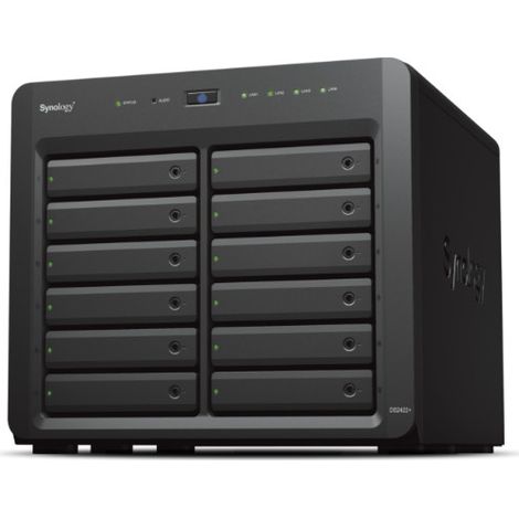Synology DiskStation DS2422+ server NAS e di archiviazione Tower Collegamento ethernet LAN Nero V1500B (1/5)