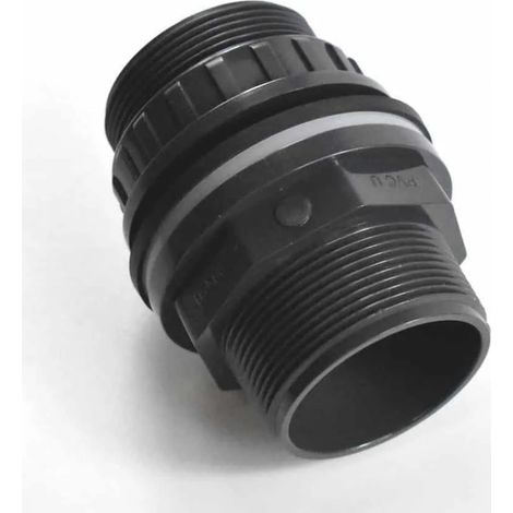 Traversée de Paroi PVC, Raccord PVC Pression, 50mm, PN10 (1/3)