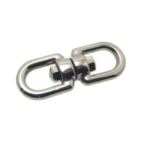 Emérillon à anneaux Inox A4 Diamètre 8-1 pièce