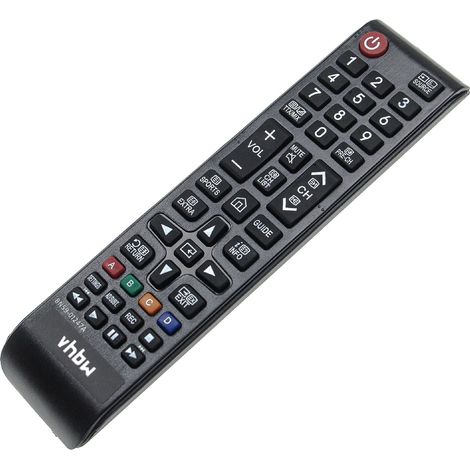 vhbw Remote Control compatible with Samsung UA32K5500AW, UA32K5500AWXXY Home Cinema, Blu-Ray, Hi-Fi System - Multi-Function Remote