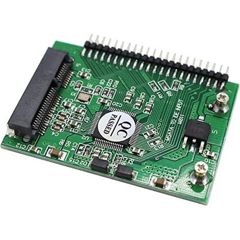 Adaptateur convertisseur SSD mSATA vers IDE 44 broches pour disque dur IDE 2,5 pouces d'ordinateur portable (1/4)
