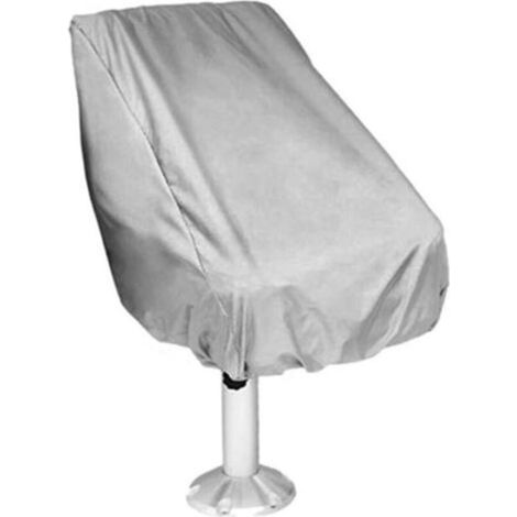 210D Waterproof Cloth Seat Cover for Outdoor Yachts, 61 x 56 x 54 cm, Dustproof Furniture Cover, UV Resistant Elastic Closure, Foldable Protection (1/4)