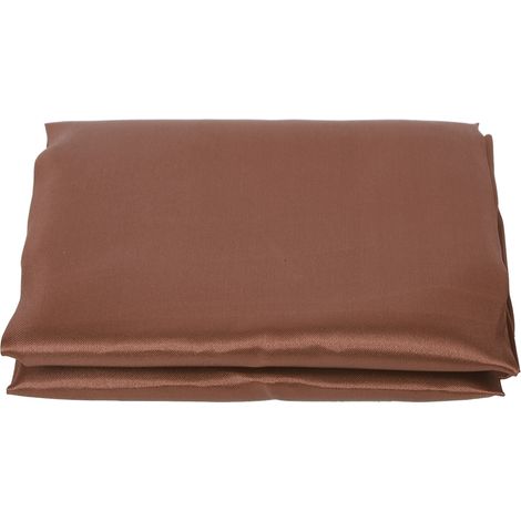 Nappe de table 145x320 cm couleur chocolat pour hôtel, maison, banquet, décoration de fête - Sans couture (1/5)