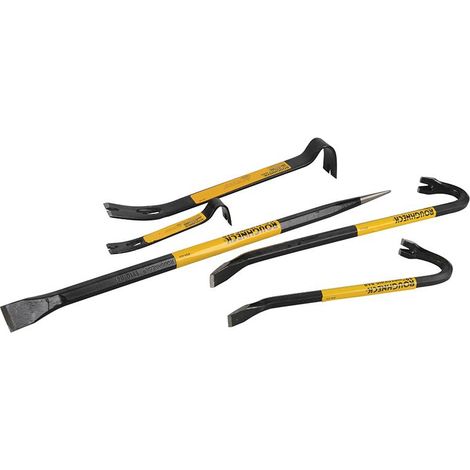 Roughneck Gorilla Wrecking Bar 5pc Pry Utility Bar Crowbar Set Kit ROU64965 (1/3)