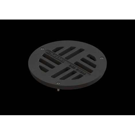 -Schlitzrost rund, d: 395 mm, Grauguss