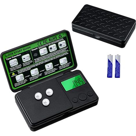Precision Scales 500 g/0.1 g Small Pocket Scales Jewellery Gold (1/5)