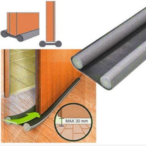 Parafreddo sottoporta marrone 95 cm ariasana - c060164013