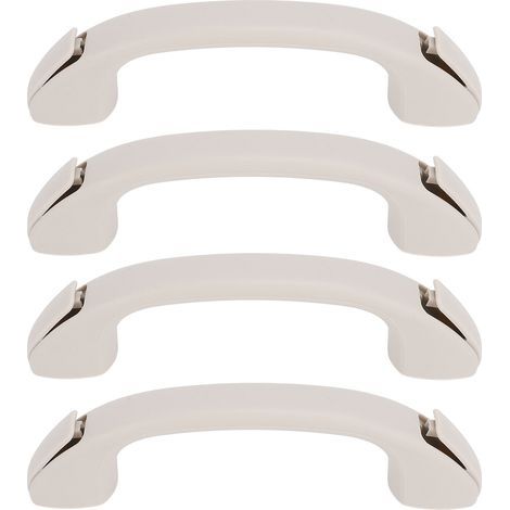 Haofy Poignées de Toit Intérieures 2005-2015, 4 Pièces, 74611-0K040, Ensemble de Remplacement, Barres D'appui de Plafond Robustes en ABS, sécurité Renforcée pour les Déplacements en (1/5)