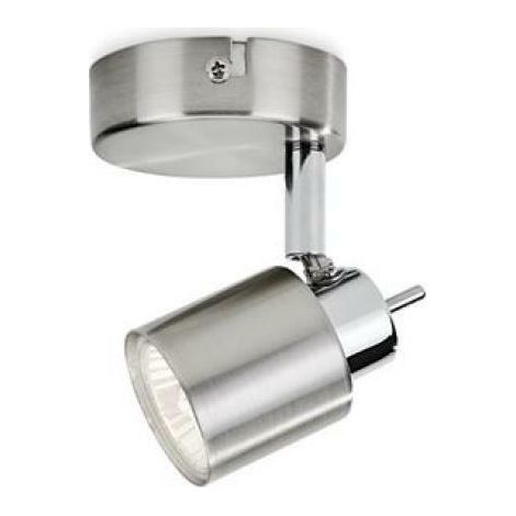 Philips spot meranti faretto singolo nickel in metallo cromato opaco 5031017e7 (1/8)