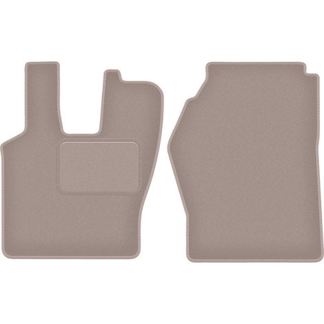 Tapis en velours beige pour camion Scania R et G (2004-2017) (1/5)