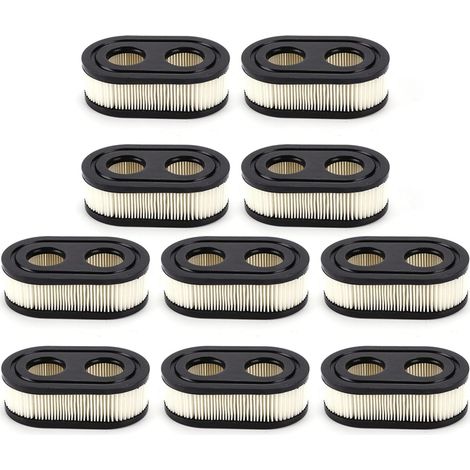 10 pièces Tondeuse à Gazon Filtre à Air Remplacement ménage Outils de Nettoyage (1/5)