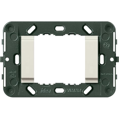 Supporto 2M Liscio Scat.Inc.3M Bianco VIMAR 16722.L.B