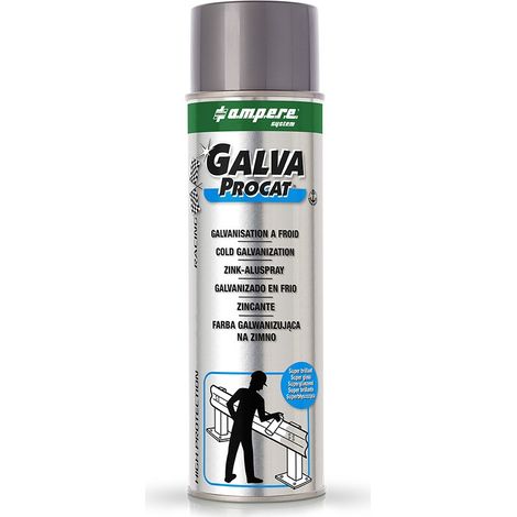 SPRAY BRILLANT GALVANISÉ À FROID - 400 ML