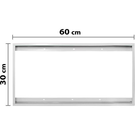 Struttura Telaio Supporto Montaggio Pannello Led 60X30cm (1/3)