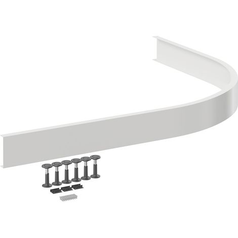 Wholesale Domestic Easy Plumb Panel Pack for White 700mm - 900mm Offset and Quadrant Shower Trays (1/3)