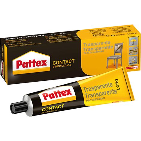 Pattex Adesivo Trasparente 12 Pezzi 125 Gr