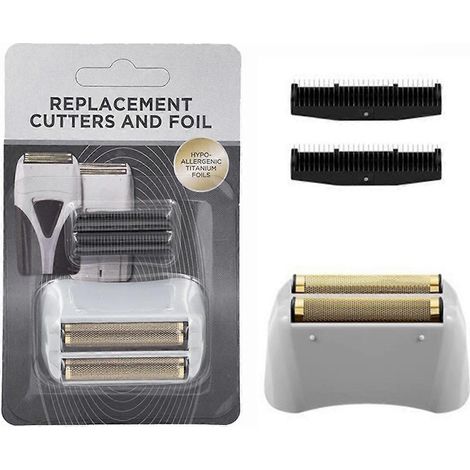 Grille et lames de rechange pour rasoir électrique Andis 17150, 17160, 17200, 17250, TS-1 et TS-2 (lame de rasoir pour homme). (1/5)