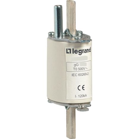 FUSIBLE T0 63A GG/GL PERCUTEUR LEGRAND 016935