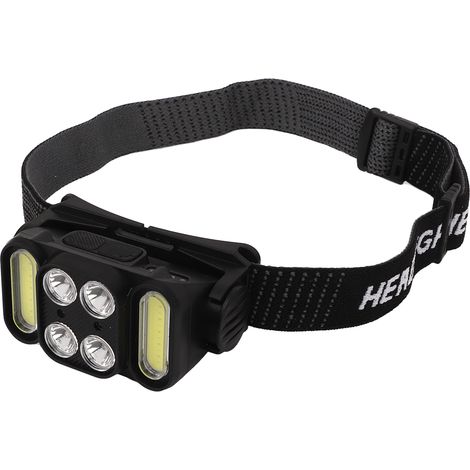 Die K362 COB Stirnlampe ist eine leichte, per USB aufladbare und induktionsaktivierte Stirnlampe, die sich zum Radfahren, Angeln und Campen eignet. (1/4)