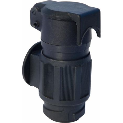 Adaptateur plastique 12 V connecteur 13 pôles vers prise 7 pôles