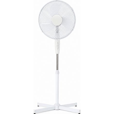 Aga Standventilator 41 cm Weiß, 3-Geschwindigkeitsstufen, Oszillation, Verstellbare höhe, 45 W (1/5)