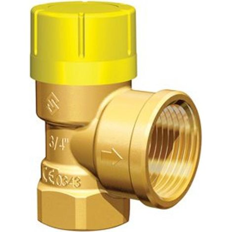 Flamco Prescor soupape de sécurité solaire 3/4 6bar (1/2)