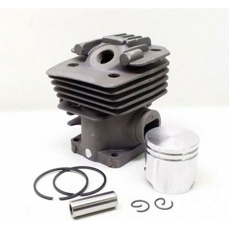 Cylindre FS280 (40mm) 4119 020 1207, alésage de 40 mm, avec segments de piston, pour utilisation avec les débroussailleuses Stihl FS280. (1/4)