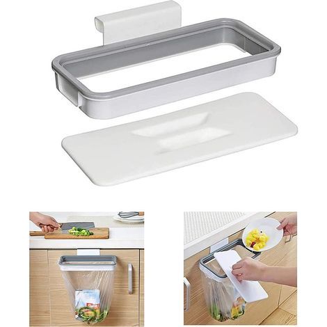 Support Sac Poubelle Portable - Pour Camping Et Extérieur - Capacité 4,5 Kg - Sans Perçage - 1 Pièce (1/5)