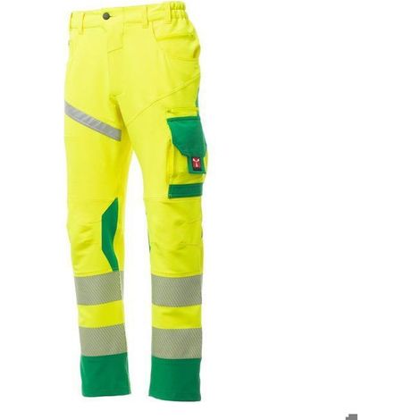 Pantalone payper wear next hi-vi 4w elasticizzato alta visibilità
