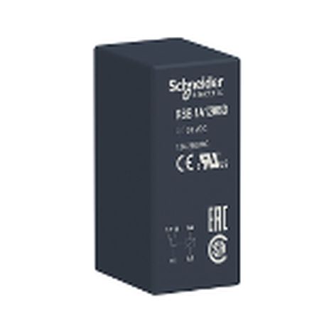 SCHNEIDER 12A 24VDC Steckerrelais, 1 Kontakt, ideal für Automatisierung und Steuerung.