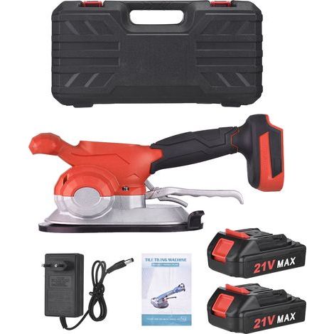 Cordless Vibrating Tile Leveler, 21V Max Portable Machine with 6 Adjustable Speeds and High Load Capacity - For Interior Decoration, EU Plug (1/5)