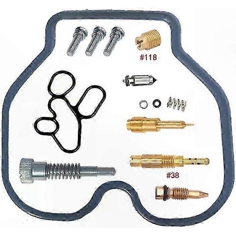 Vergaser-Reparatursatz für CBR125 und CBR150 Motorräder, inklusive Schwimmersatz, Ventilschrauben und Ersatzteilen. (1/3)