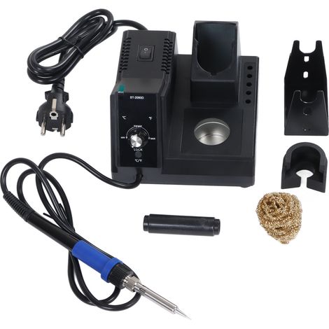 Station de soudage 80W à température constante intelligente avec veille automatique, fer à souder kit, prise UE 230V (1/5)