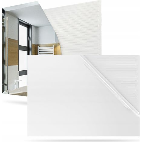 Tapis chauffant en aluminium pour miroir anti-buée 54 x 80 cm (1/5)