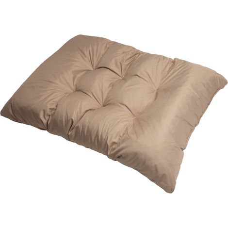 Coussin pour palettes 120 x 50 cm, coussins canapé, coussin de sol/ coussin palette in-extérieur Beige, SETGARDEN (1/4)