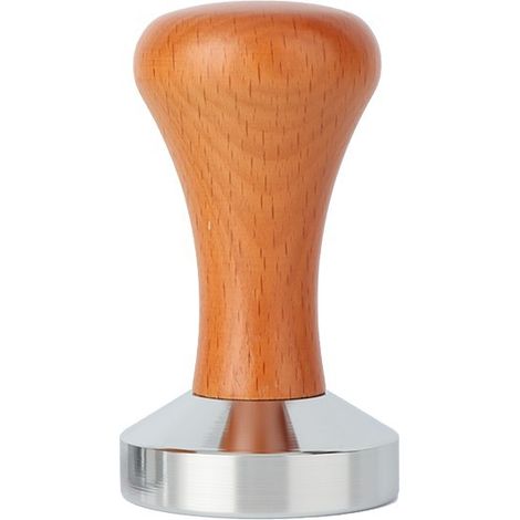 Einteiliger Espressotamper, Siebträger, Barista-Zubehör, schwarz, 49 mm
