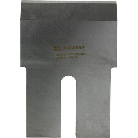 Lames de broyeur de branches 164,5 x 235 x 20 WCB321120 (1/4)