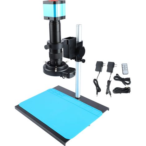 Microscope industriel monoculaire 1080P 60FPS 2K 16MP caméra vidéo numérique HD avec interface multimédia pour réparation de téléphone et PCB (1/5)