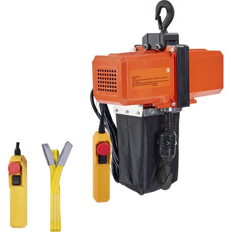 Palan électrique monophasé, charge 499 kg, levage 457,2 cm. (1/5)